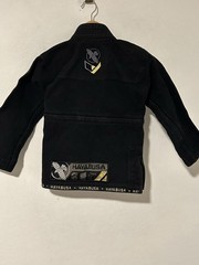 Hyubusa Jacket Gi Black Long Sleeve Y2 Jiu Jitsu Martial Arts Youth