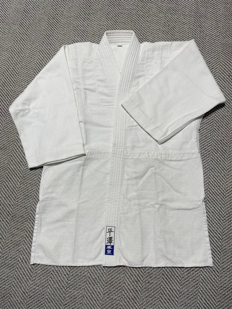 Judo Uniform Top And Bottom Set White No. 4