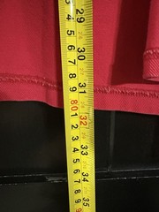 Vintage Han Moo Kwan Taekwondo Dobok Uniform-Red-World Taekwondo Patch 80cm Tall