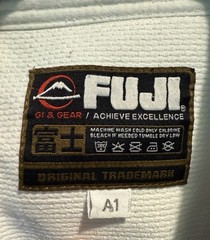 FUJI Gi Kimono Mens A1 White Judo MMA Karate Premium Thick Cotton Blend A3 Pants