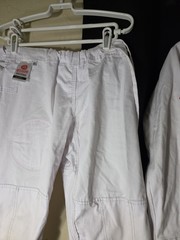 Gracie Barra Equipe Edition BJJ Jiu-Jitsu Gi White Uniform Set A0 Pants & Jacket