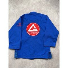 Gracie Barra Equipe GB Edition Jiu-Jitsu Gi Kimono Jacket Blue Youth Y4 Sports