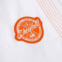 Shoyoroll Ember Competitor 23.2 WHITE JIU JITSU Kimono Uniform 450 GSM With Bag
