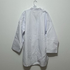 NWT Adidas White Striped World Taekwondo Martial Arts Uniform Coat Mens Size 200
