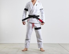 Brazilian Jiu-Jitsu gi (white, blue, black)