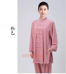 Fall Winter Unisex Tai chi Uniforms Korean velvet Kung fu Martial arts Suit Warm