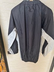 Mizuno Boxing Sauna Suit Size O(XL) Weight Cut Set Black White Japan Used