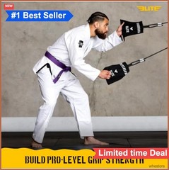 Jiu Jitsu Grip Trainer BJJ Gi Simulator Resistance Band for Grappling Judo MMA