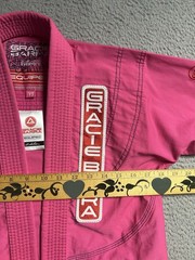 Gracie Barra Equipe GB Edition Lite Kimono Brazilian Jiu-Jitsu Gi PINK Youth Y3