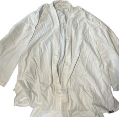 Karate Martial Arts Uniform Kids Size 5 White NO Belt Century Karate Kid