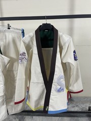 Shoyoroll x Drake Unbleached BJJ Gi Kimono 450 GSM 10oz Ripstop Pants