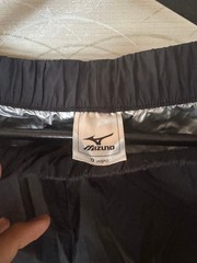 Mizuno Boxing Sauna Suit Size O(XL) Weight Cut Set Black White Japan Used