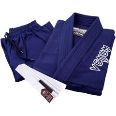 Venum Kids Contender Brazilian Jiu-Jitsu Gi – Navy Blue