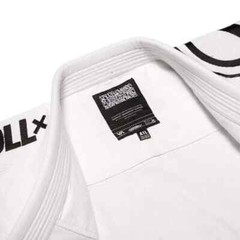White Shoyoroll Batch 105 RVCA Brazilian Jiu-Jitsu absolute king 450 GSM