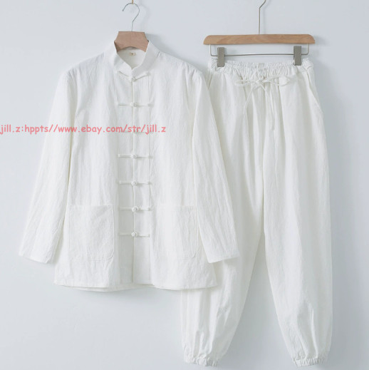 High Quality Chinese Kung Fu Linen Uniform Martial Arts Tai Chi Suit Wushu Suit