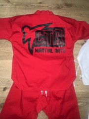 Martial Arts 🥋 And Taekwondo Kids Uniforms Size 120-130 Unisex