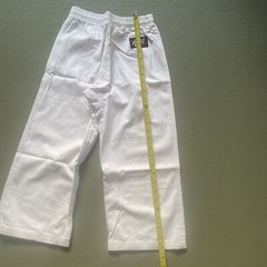 Karate Gi HSU Medium weight White 100% Cotton Size 000