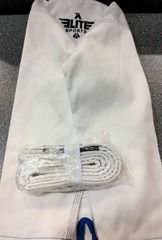 Elite Sports Kids BJJ GI Youth IBJJF Brazilian Jiujitsu Gi Kimono White New C1