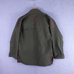 Sanabul Mens BJJ Gi Jiu Jitsu Kimono Training Jacket Olive Green Burgundy A0