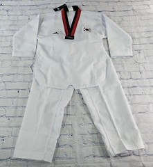 adidas ADI-START World Taekwondo SOUTH KOREA White Uniform SIZE 140