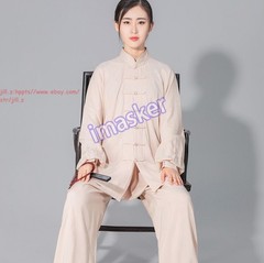 Tai Chi Uniform Kung Fu Martial Arts Suit Wing Chun Wushu Outfit Cotton Clothes