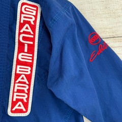 Gracie Barra Jiu-Jitsu Gi Top Kids Y3 Blue Equipe GB Edition Ripstop Training