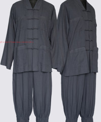 Cotton Meditation Buddhist Monk Clothes Summer Kung Fu Tai Chi Shaolin Uniforms