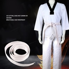 Kids Taekwondo Uniform Soft Cotton Polyester Breathable For Martial Arts GQBK