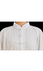 Linen Martial Arts Tai Chi Uniform Kung Fu Wingchun Suit Short Sleeves Outfit