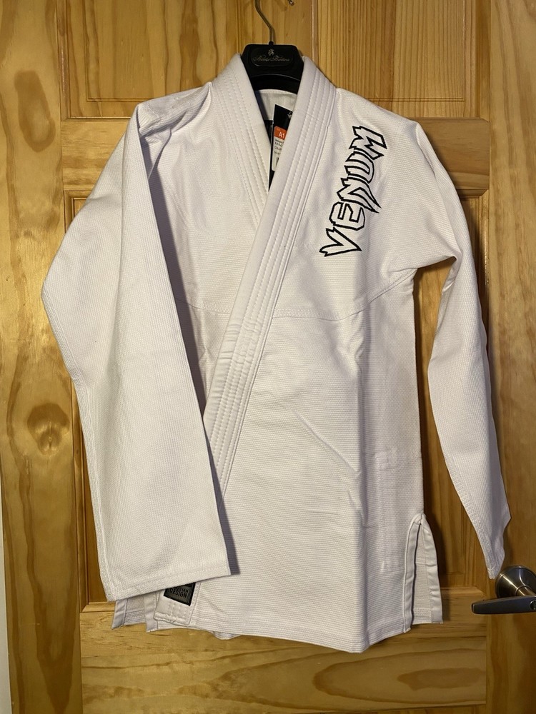 Venum Contender 2.0 Brazilian Jiu-Jitsu BJJ MMA Kimono Gi Uniform White A1 NWT