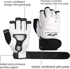 Taekwondo Sparring Gear, Taekwondo Shoes & Sparring Gloves. Small