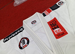 BJJ Gi WHITE Premium Quality Professor Brazilian Jiu Jitsu Pearl Weave Gi A3