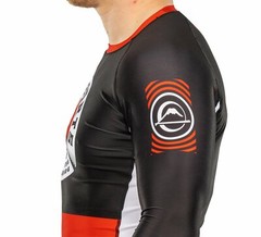 Fuji Heritage MMA BJJ Jiu Jitsu LongSleeve Long Sleeve LS Rashguard – Black