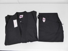 Martial Arts Gi Size 5 Black 100% Cotton Brand New NOS by MAP2