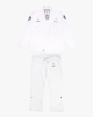Shoyoroll New RVCA BJJ Gi Jiu-jitsu Brand New White Batch #115 Heartbreakers