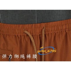 STOCK Buddhist Shaolin Monk Robe Full Set Linen Kung Fu Suit Meditation Uniforms