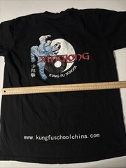 Xing Long Kung Fu School China Black T Shirt Size Xl Vintage