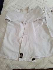 Vintage SBI Budo Zan Shin~Heavyweight?~KARATE~Martial Arts UNIFORM