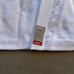 Gracie Barra Jiu Jitsu Gi Mens A1 White Kimono Pesado Set BJJ Top Pants BJJ