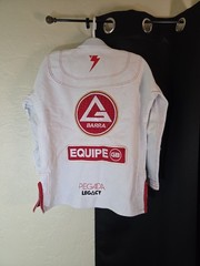 Gracie Barra Storm Kimono Jacket Only Adult Size A0 White MMA Jiu Jitsu BJJ GUC