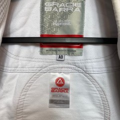 Gracie Barra Equipe Edition BJJ Gi Kimono White Size A0 Martial Arts