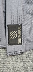 Sanabul BJJ Gi Jacket Kimono Top A3 Gray & Black Mens Adult Jiu Jitsu Training