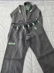 Flow Kimonos Hemp Series 6.0 BJJ GI Size A2 Grey
