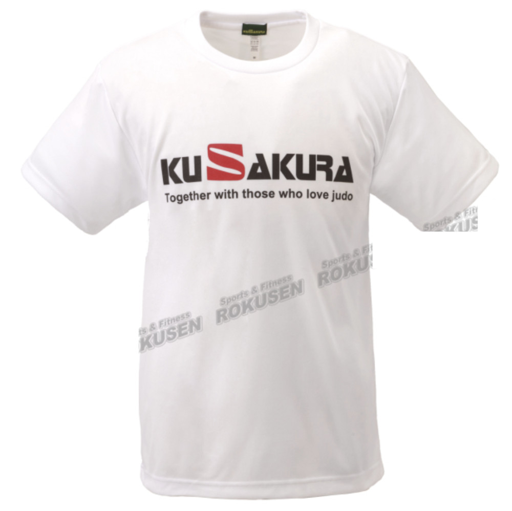 Kusakura JAPAN Judo gi Karate ET T-Shirt Shirt White