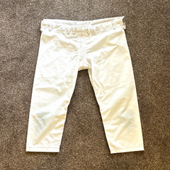 Origin Gi Pants Bottoms Unisex White Size XS Made in USA Uniform