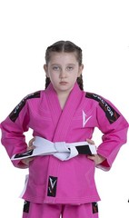 NWOT Vector Sports Youth K1 ZPink Jiu Jitsu Gi