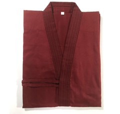 IAIDO broad SLEEVE RED GI large sleeves T/C jacket japanese kimono top COSPLAY