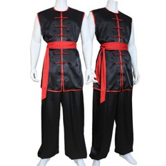 Sleeveless Kung Fu Tai Chi Uniform Martial Arts Suit Nanquan Shaolin Outfit Sets
