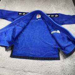 Gameness Gi/Kimono Jacket Adult A0 Blue BJJ Jiu Jitsu MMA (Jacket Only )