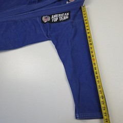 Century American Top Team BJJ Gi Jacket Mens Medium A2 Blue Jiu Jitsu Uniform